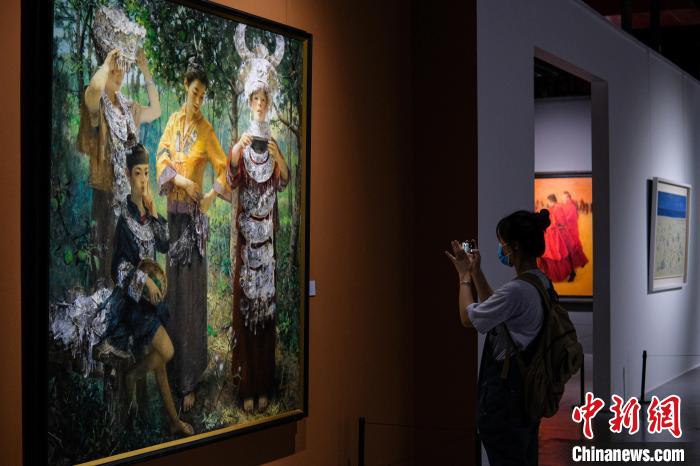 第五届中国油画展重庆开展以艺术展时代变迁
