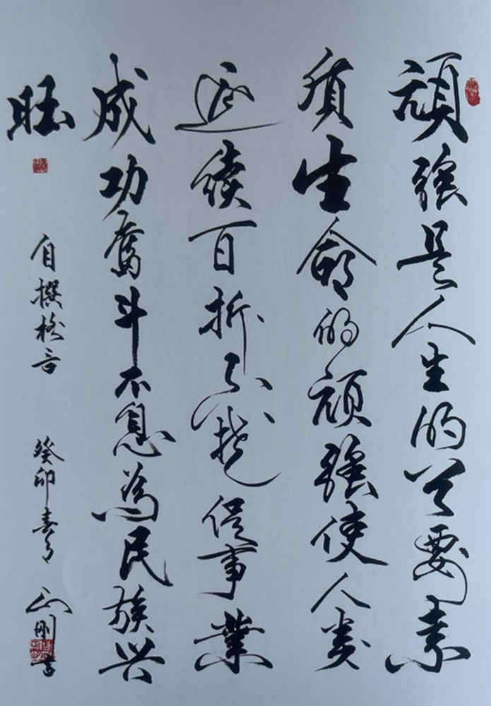 中国书法之美—鄢正刚书法艺术作品展(图7)